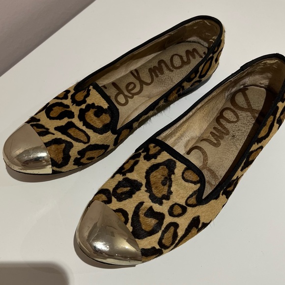 Sam Edelman Leopard Loafers - Picture 4 of 9